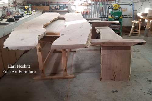 slab dining table top and base in shop slab dining table top and base in shop